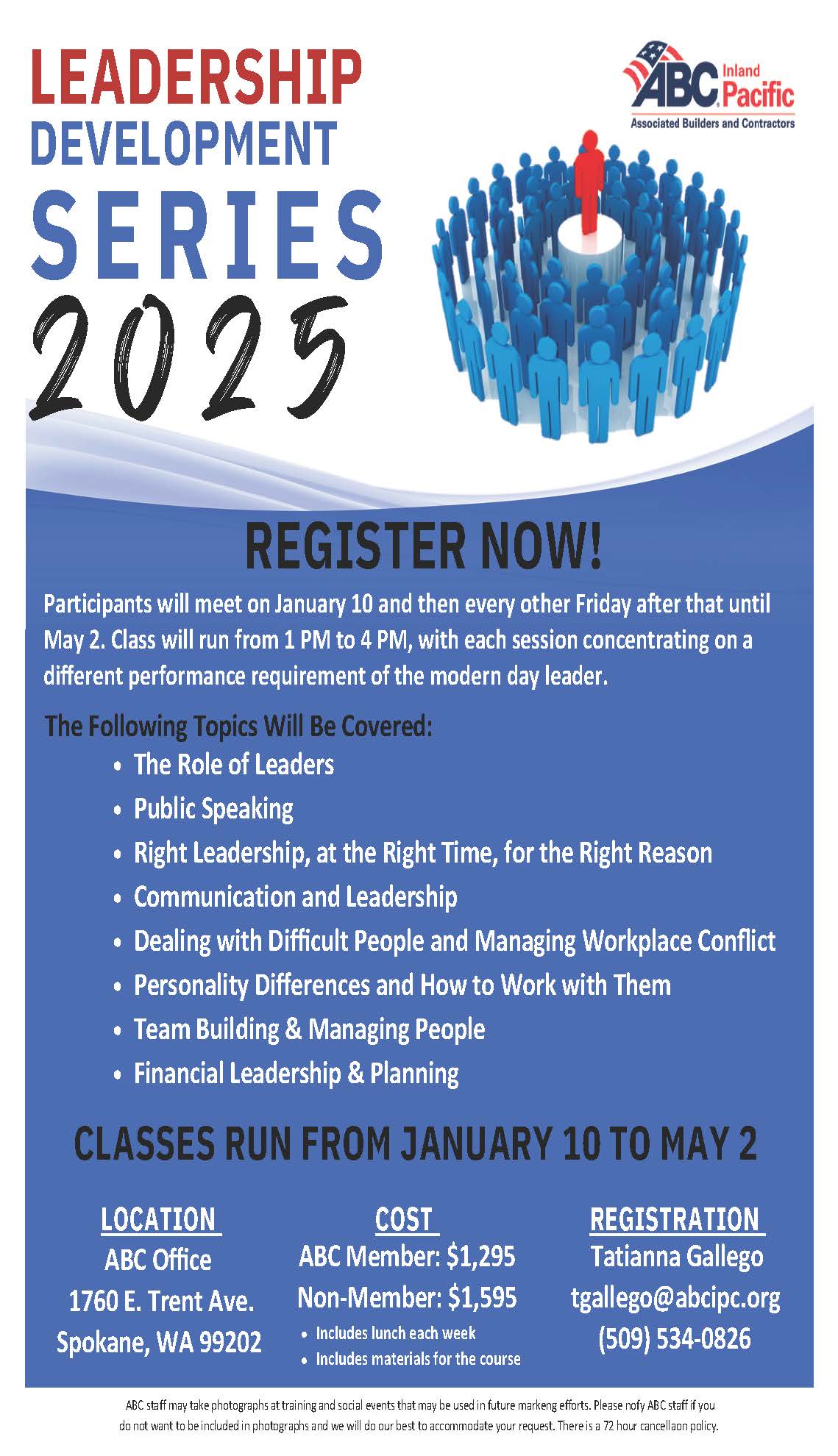 2025 LDS Registration Flyer